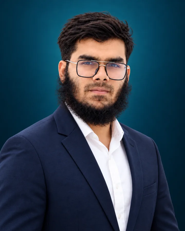 Ha-meem Khan, Graphics Lead at Naturo and instructor of AI Powered Graphics Design at Transfotech Global Bangladesh